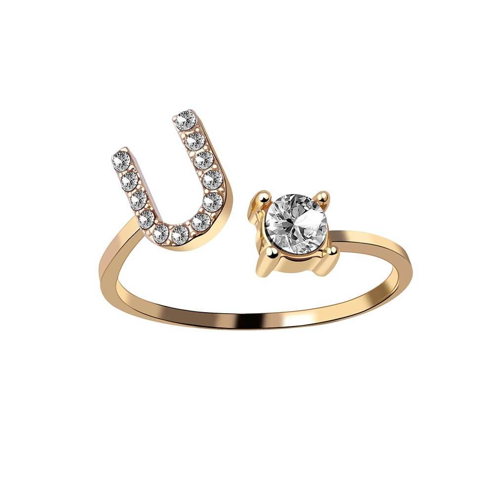 Nyla – Ring mit Anfangsbuchstaben