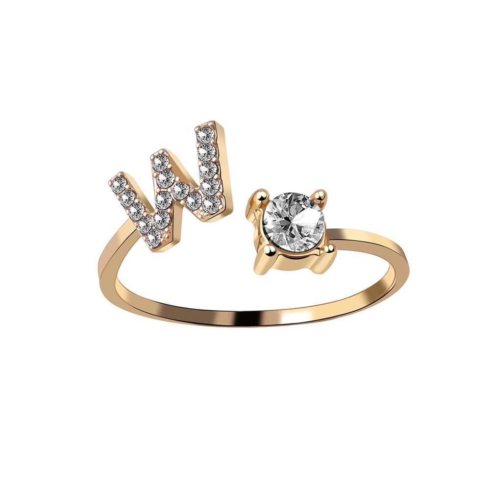 Nyla – Ring mit Anfangsbuchstaben