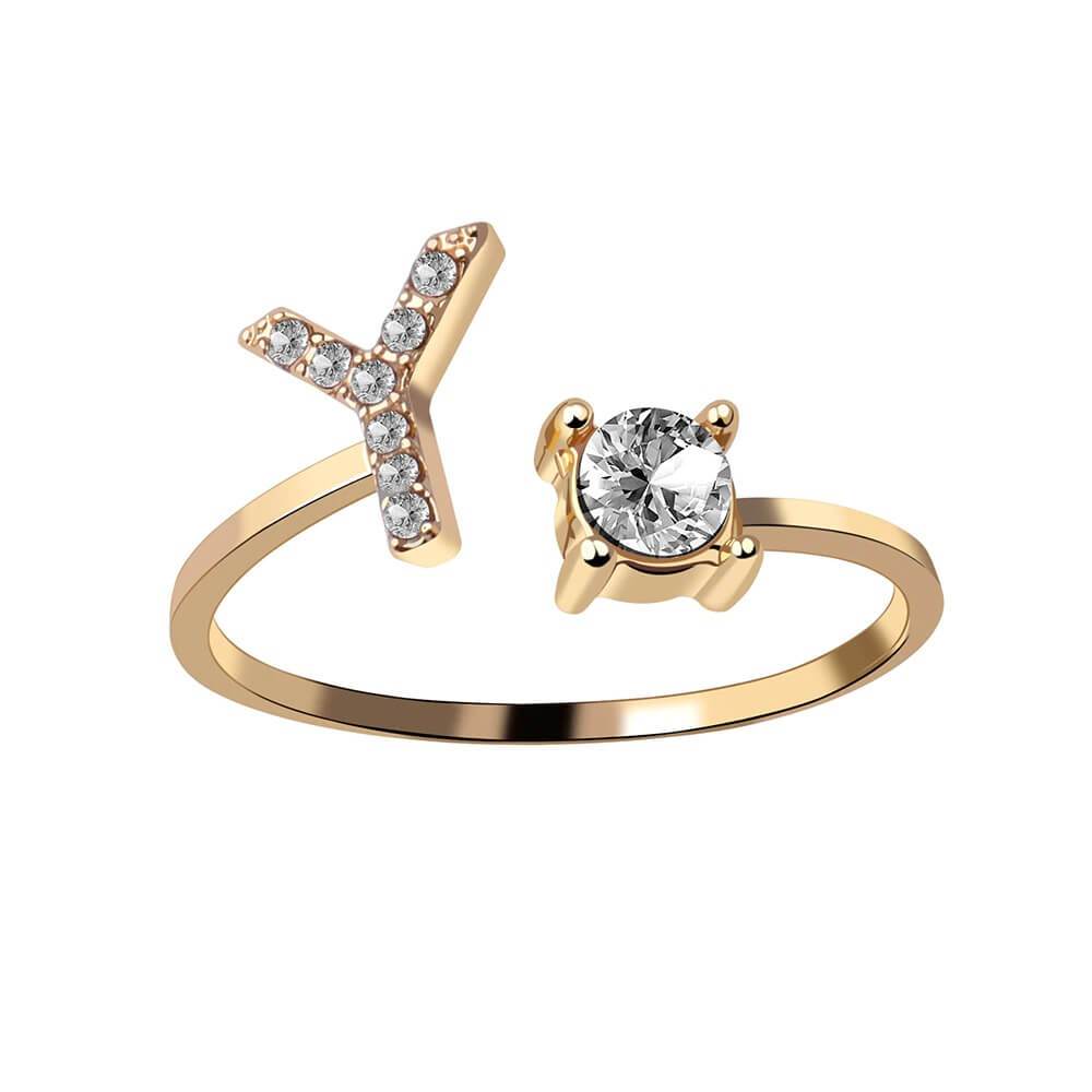 Nyla – Ring mit Anfangsbuchstaben