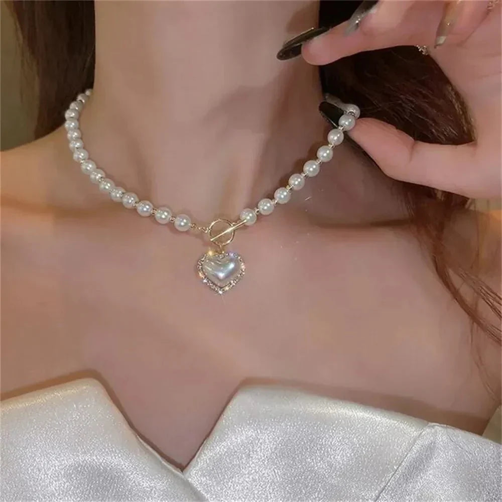 Amara – Choker mit Perlen