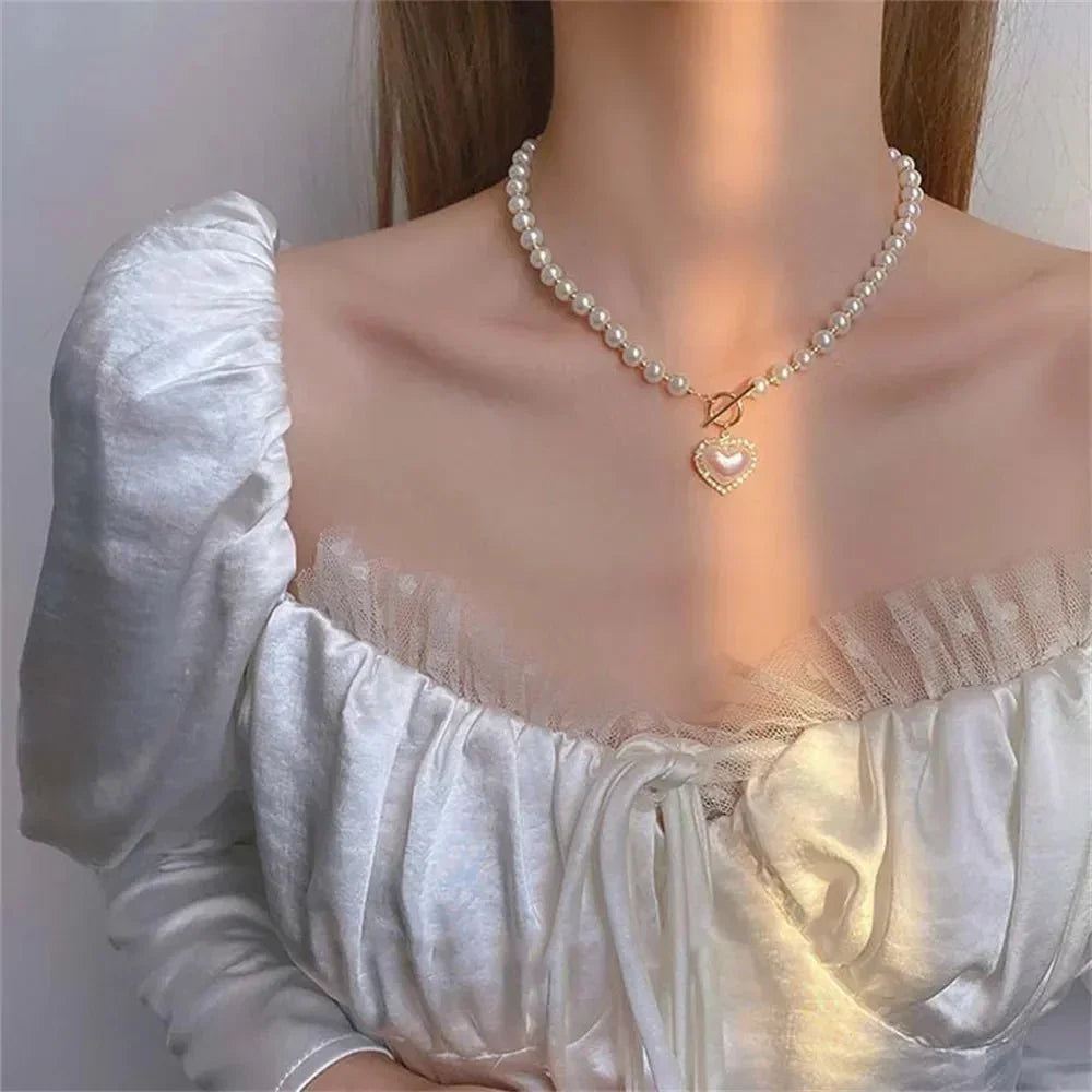 Amara – Choker mit Perlen
