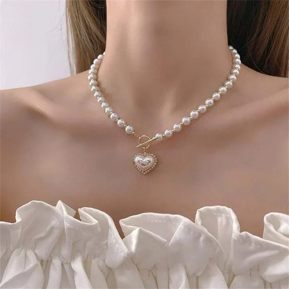 Amara – Choker mit Perlen