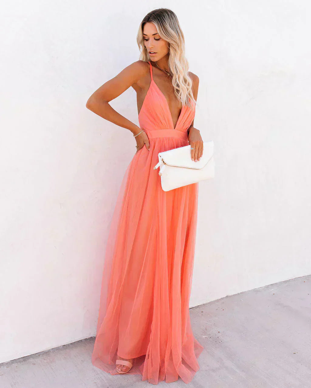 Belinda - Elegantes und luftiges Maxikleid für den Sommer
