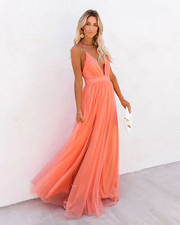 Belinda - Elegantes und luftiges Maxikleid für den Sommer