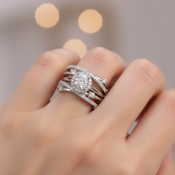 Ivanna – Ring mit verwobenem Design