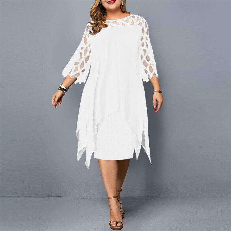 Cathryn - Schickes Midi-Kleid in großen Größen