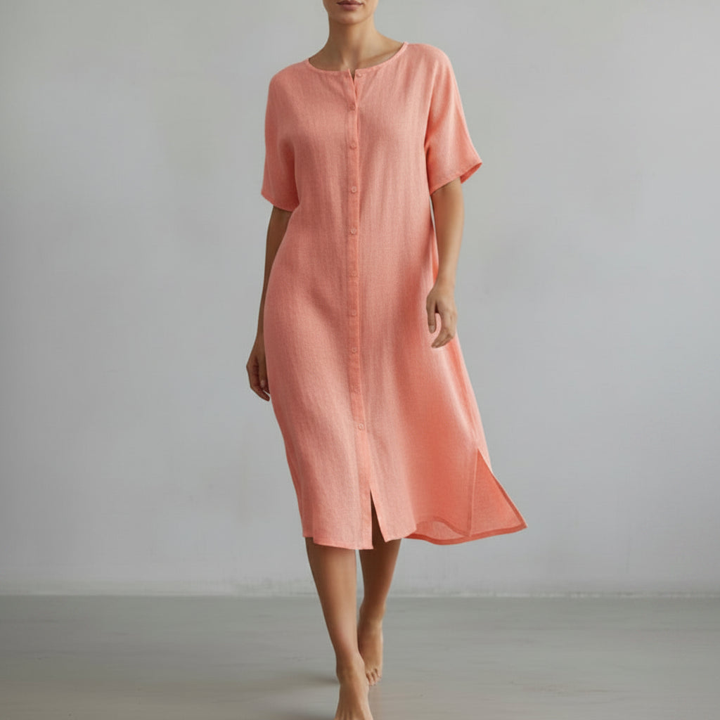 Hilda – Bequemes Kleid für Damen aus leichtem Stoff