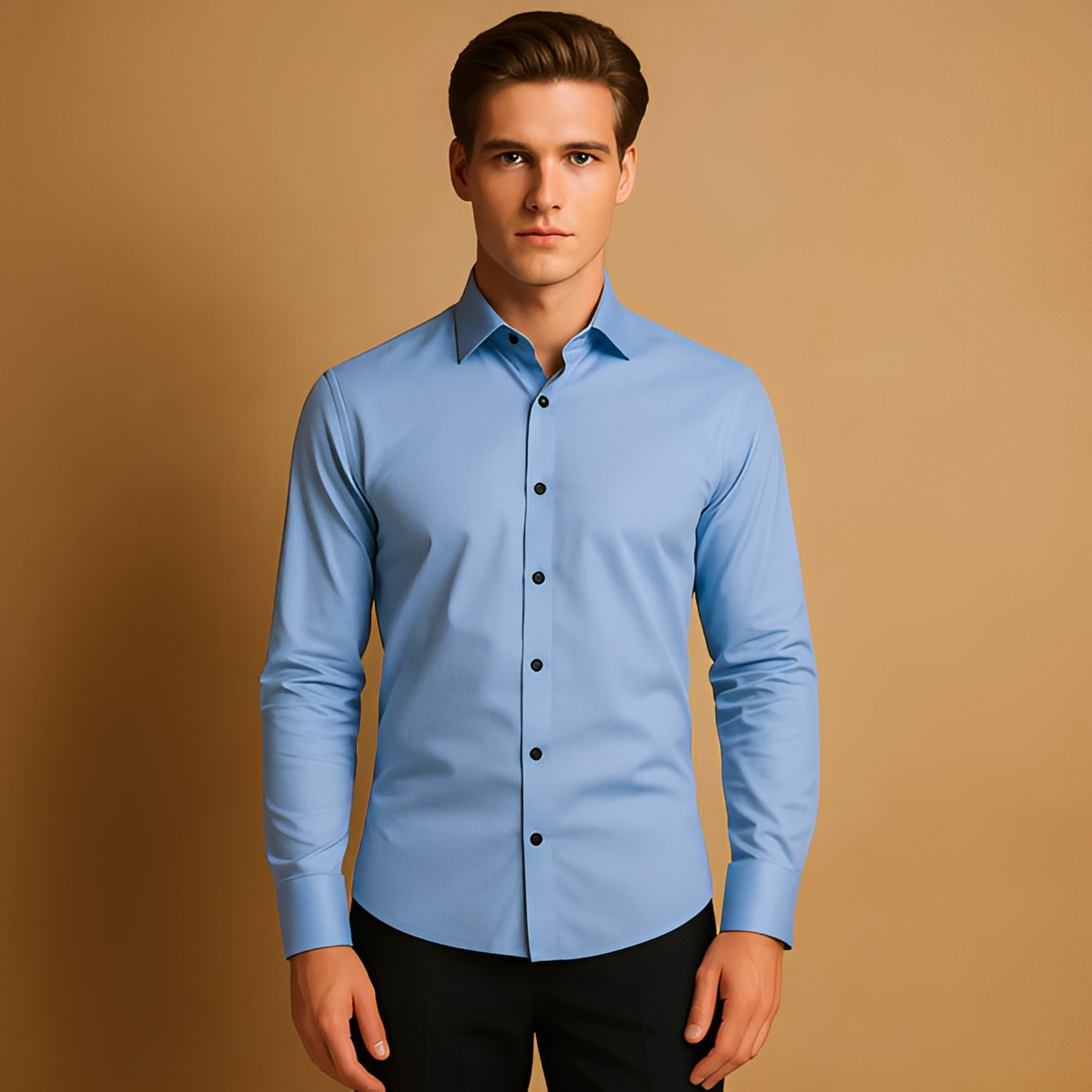Aldous - Hemd mit Stretch-Formal-Fit-Schnitt für Herren