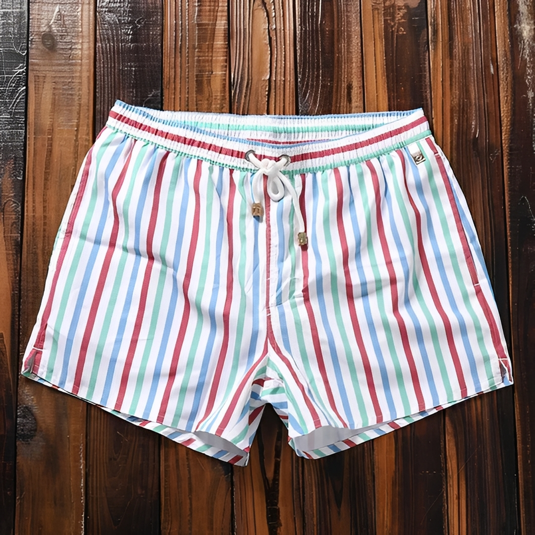 Gildar - Elegante gestreifte Sommer-Shorts für Herren