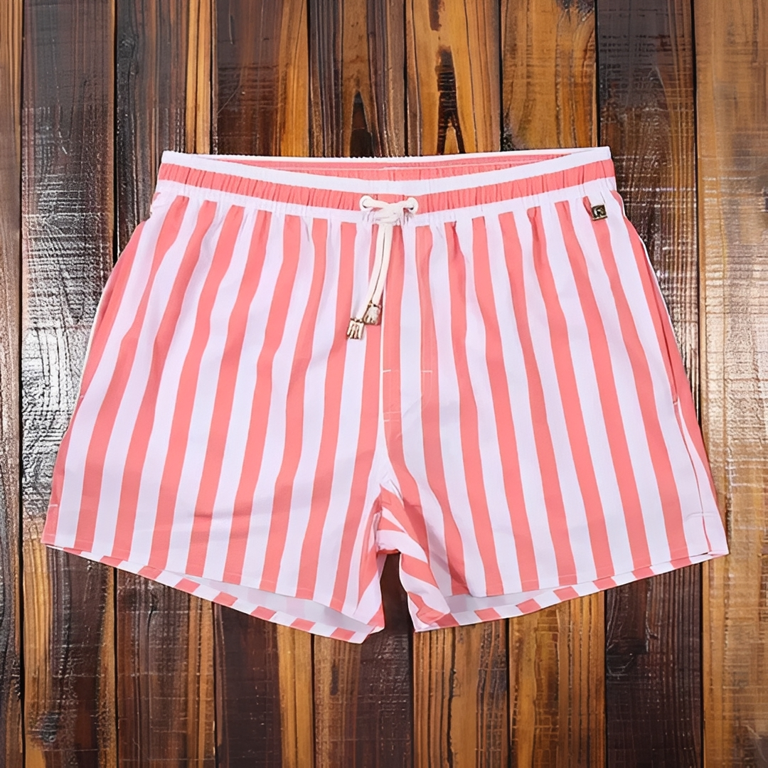 Gildar - Elegante gestreifte Sommer-Shorts für Herren