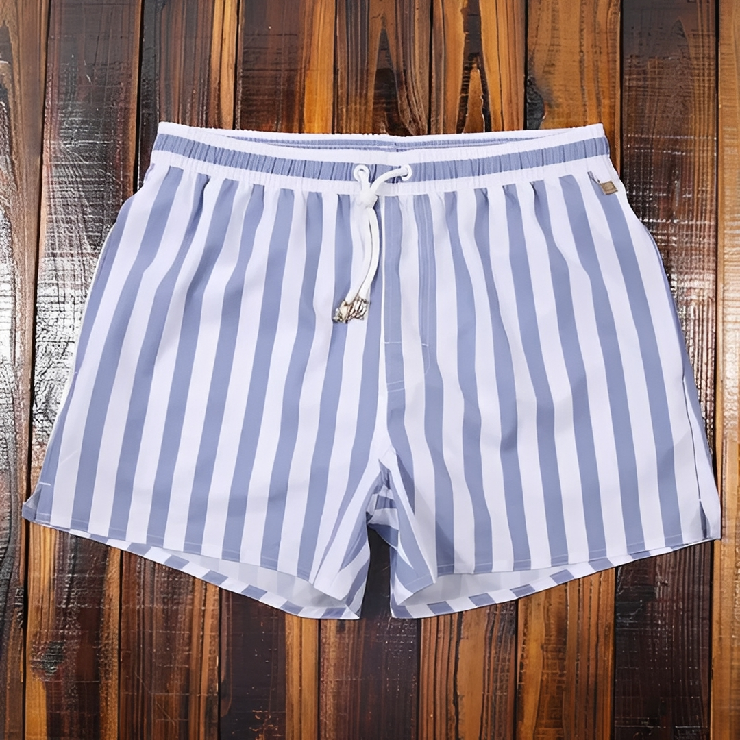 Gildar - Elegante gestreifte Sommer-Shorts für Herren