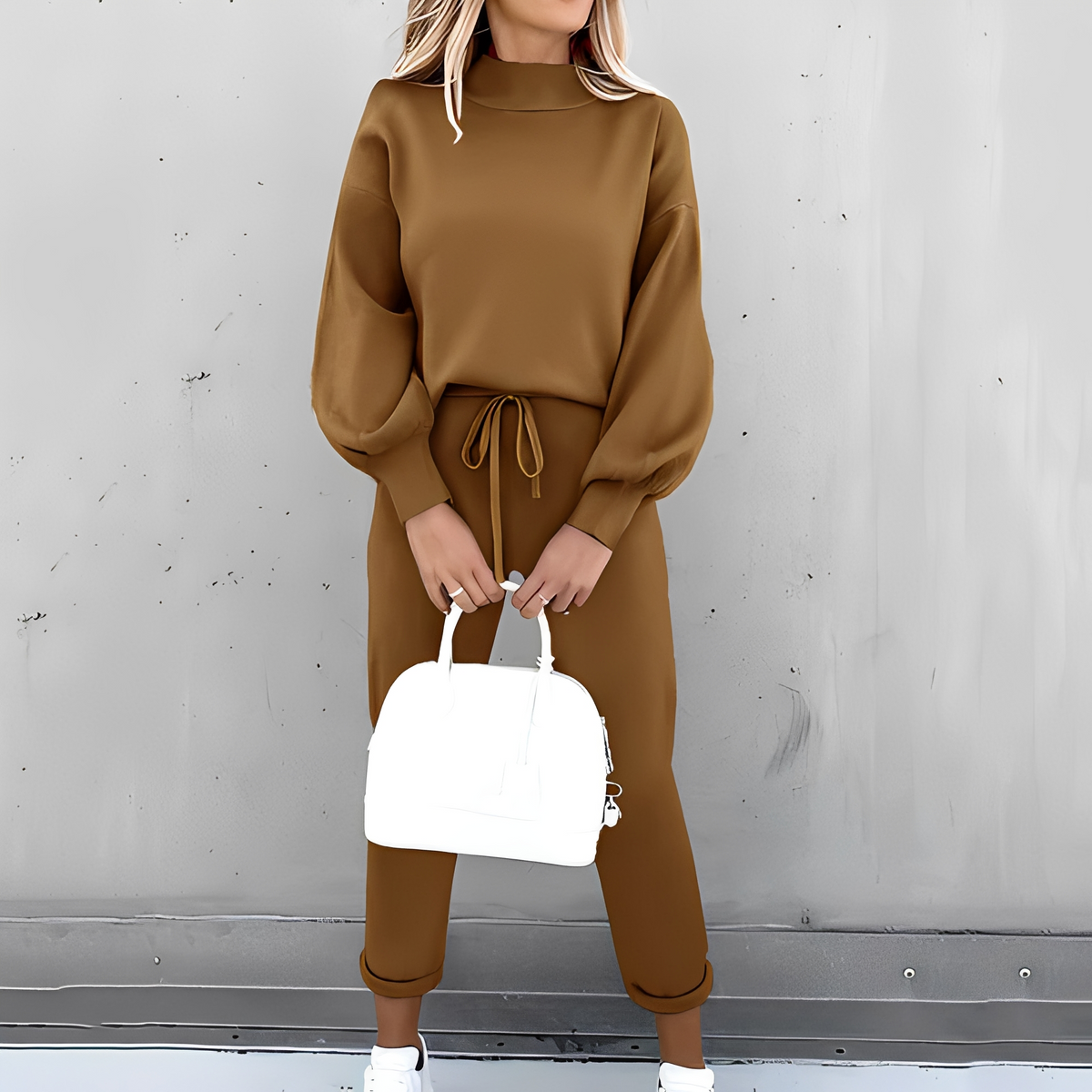 Cyntia - Weiches, warmes Loungewear-Set für Damen